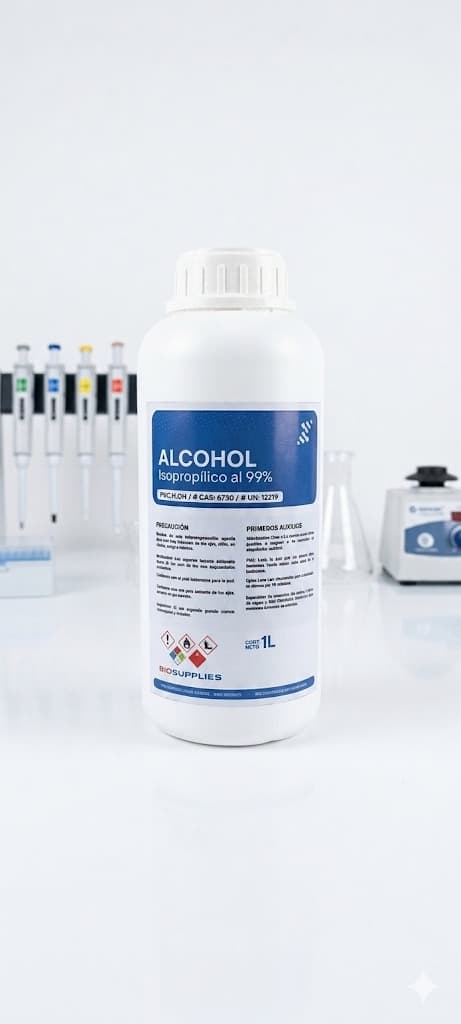 Alcohol Isopropílico — Deshidratante