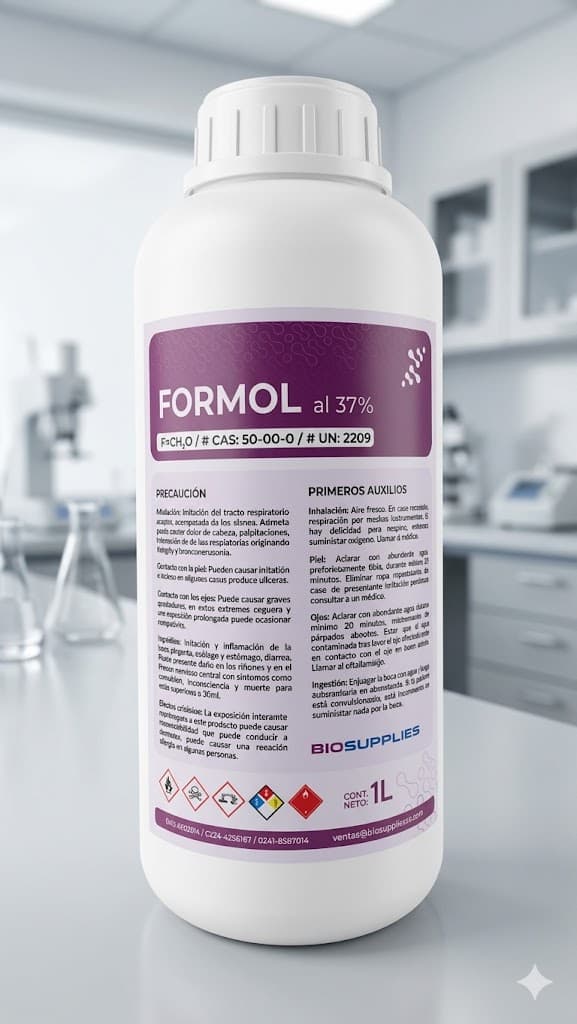 Formol al 10% — Fijador Universal