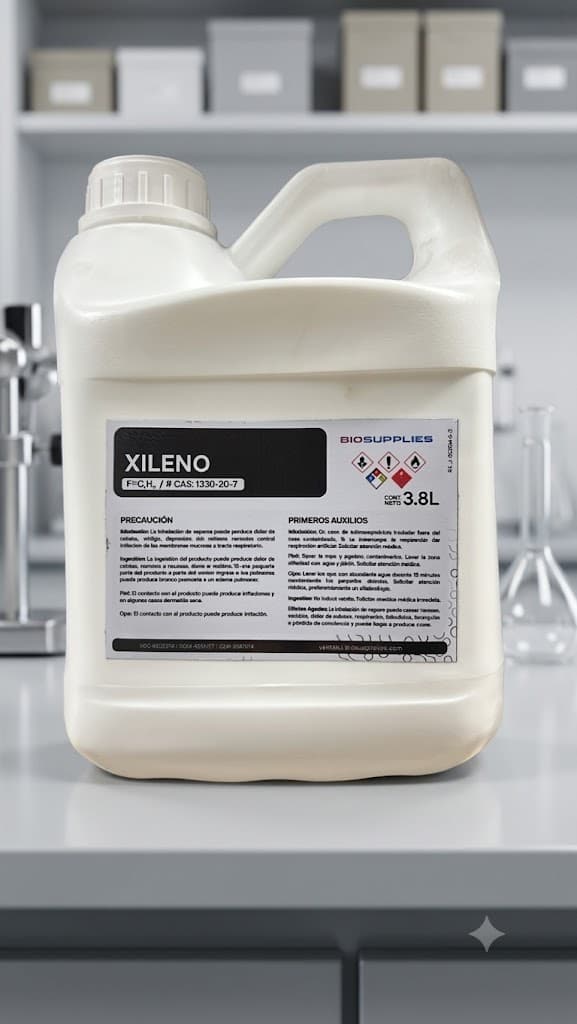 Xileno — Aclarante y Diluyente